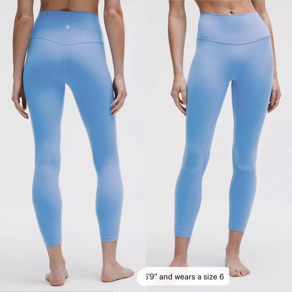 NWT Lululemon Align High Rise Leggings 25” - Pool Party...